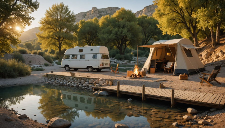 Camping combineren met een kuur in chaudes-aigues